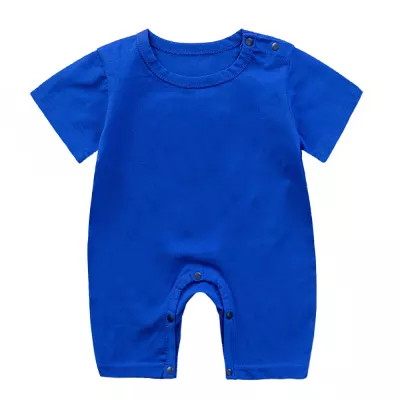 A007. uniesex newborn 0-24months boys girls baby short sleeve romper bodysuit