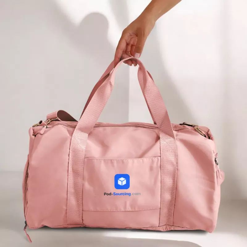 Custom Company Logo Duffel Bag for Corporate Gym and Travel