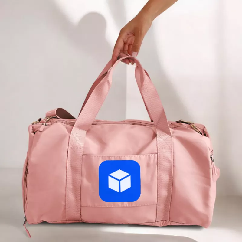 Company Logo Gym Bag for Travel and Workouts