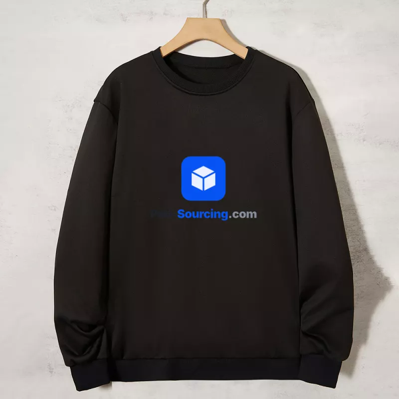 Custom Company Logo Crewneck Sweatshirt for Office and Team