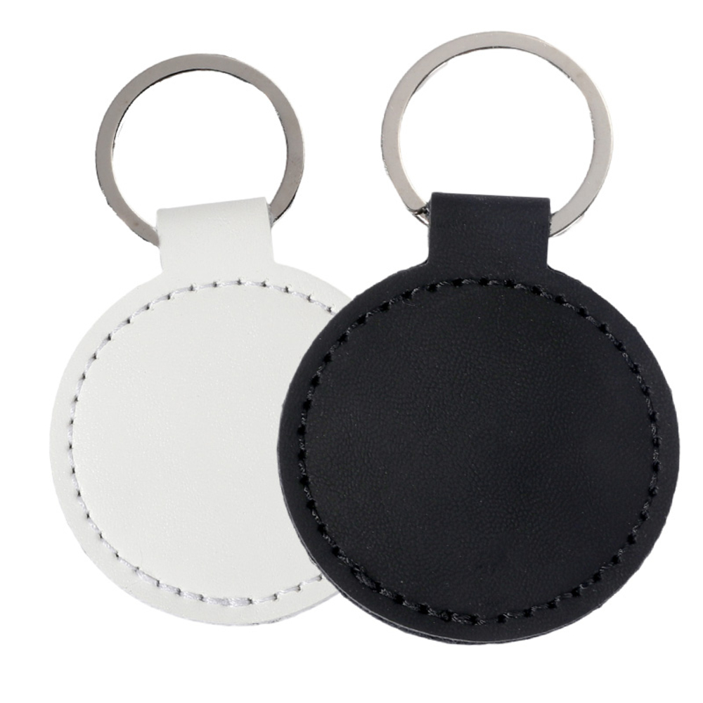 A158 Personalized PU Leather Keychain – Custom Key Ring, Key Holder, Bag Tag & Bag Charm