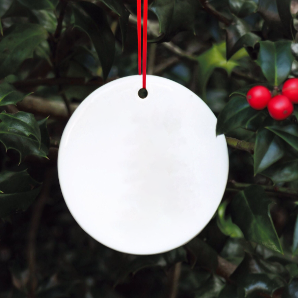 A118 Ceramic Christmas Ornament – Ceramic Hanging Decoration, Holiday Tree Ornament, Christmas Tree Decor & Holiday Gift