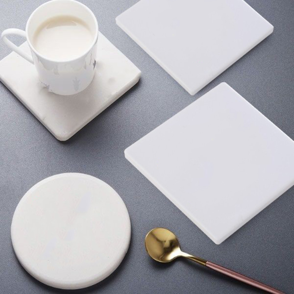 10cm square / circle Ceramic Coasters for Tea Coffee Beer Wine  Drink  Coaster