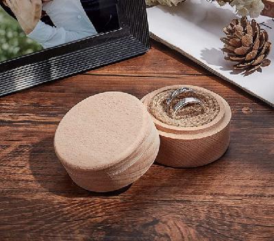 A037 Beech Wood Small Keepsake Box | Cufflinks Holder Ring Box Tooth Box | Pet Ash Memorial Box | Wooden Gift Organizer