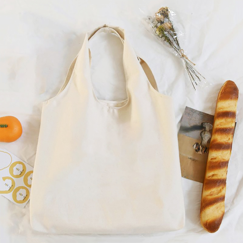 A032 Canvas Vest-Style Tote Bag – Reusable Shopping Bag, Shopper Bag, Shoulder Bag & Storage Bag