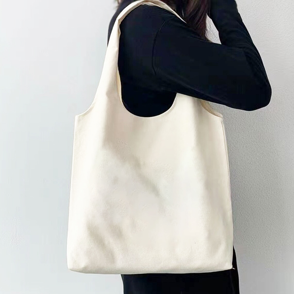 A032 Canvas Vest-Style Tote Bag – Reusable Shopping Bag, Shopper Bag, Shoulder Bag & Storage Bag
