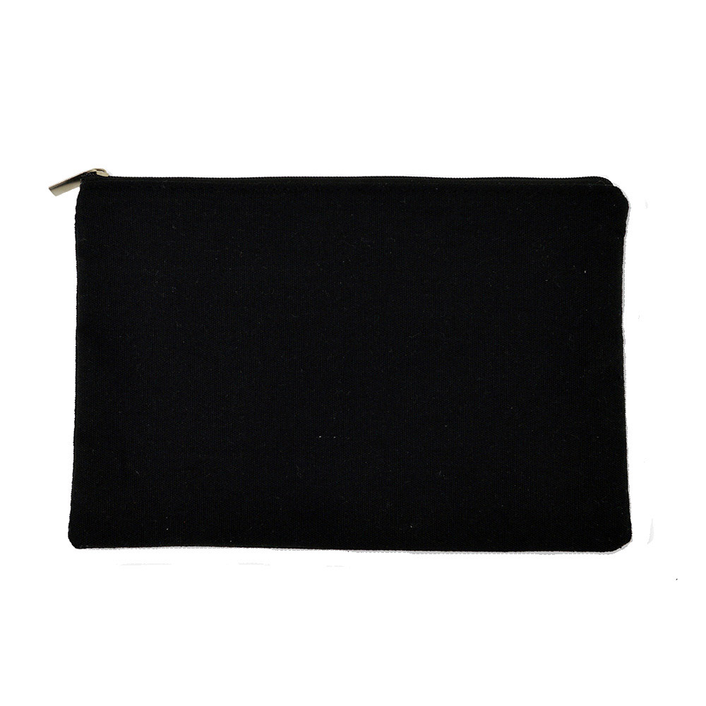 TB-D Canvas Pencil Case Makeup Bag Cosmetic Pouch Toiletry Bag for Women Men Kids 5+ | Multi-Purpose Travel Organizer