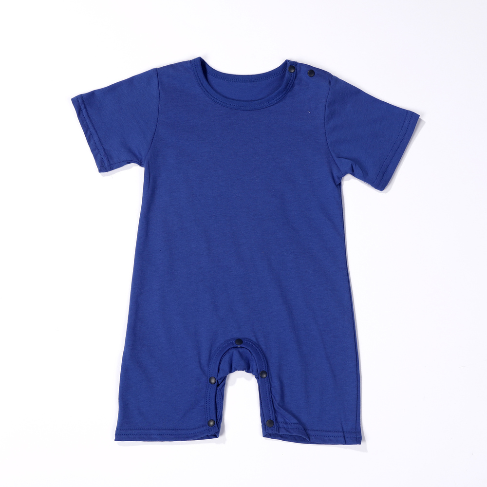 A007. uniesex newborn 0-24months boys girls baby short sleeve romper bodysuit