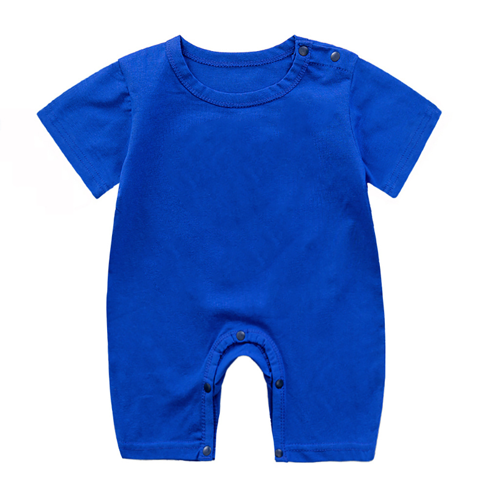 A007. uniesex newborn 0-24months boys girls baby short sleeve romper bodysuit